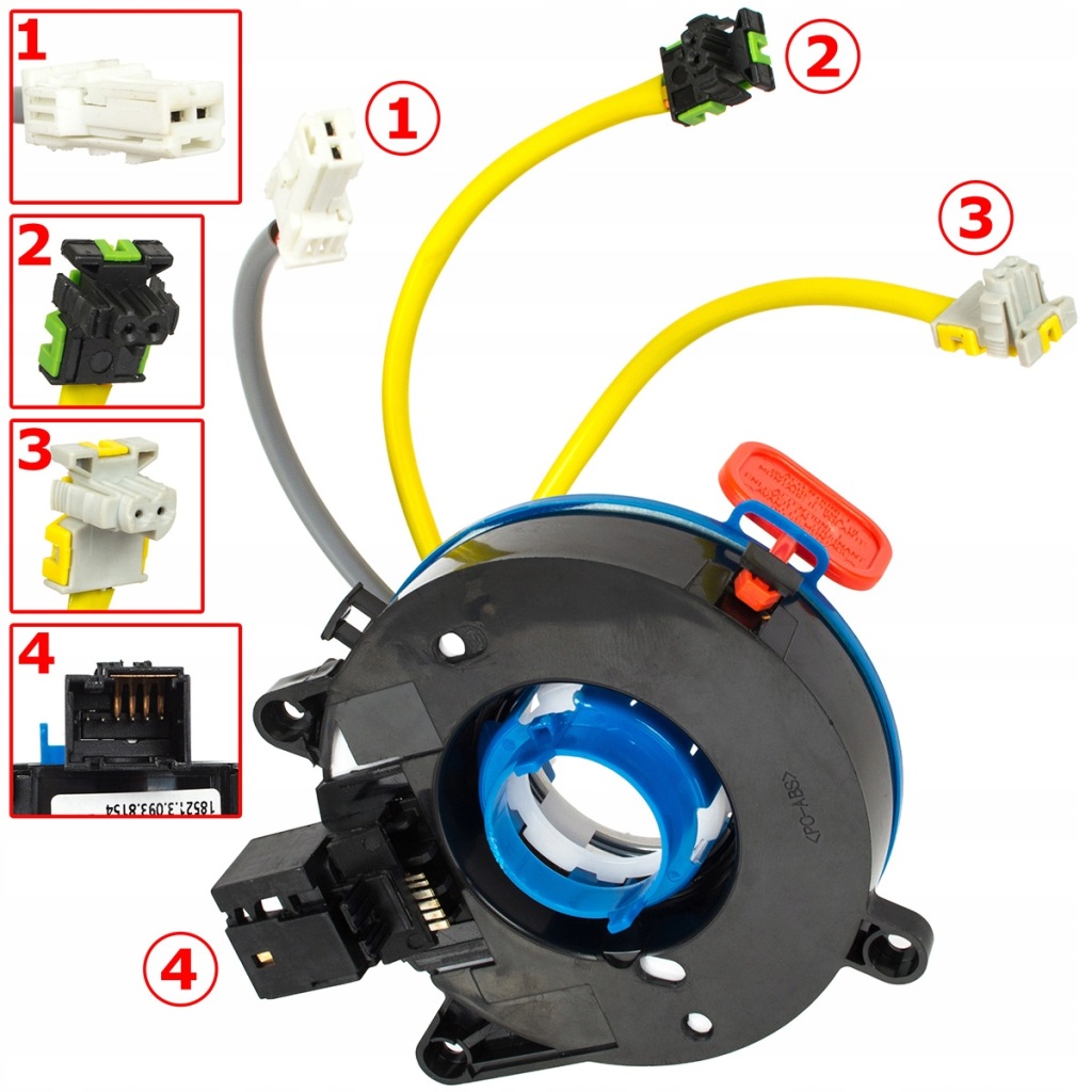 фото №3, Стрічка шлейф подушки безпеки подушка безпеки fiat grande punto 05-