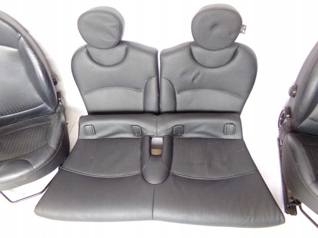 фото №3, Комплект сиденье правый левый задняя перед сиденья кожа mini cooper r55 r56