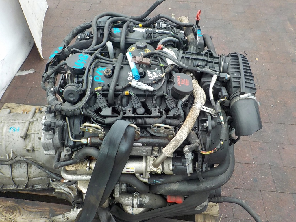 фото №9, Jaguar s-type 2.7 tdv6 двигатель eld11 276dt kompletny