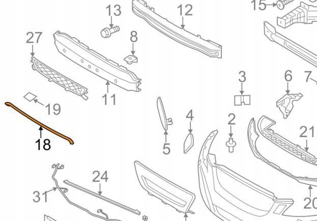 фото №7, Formowanie volvo xc60 mk1 оригинальный 31290998