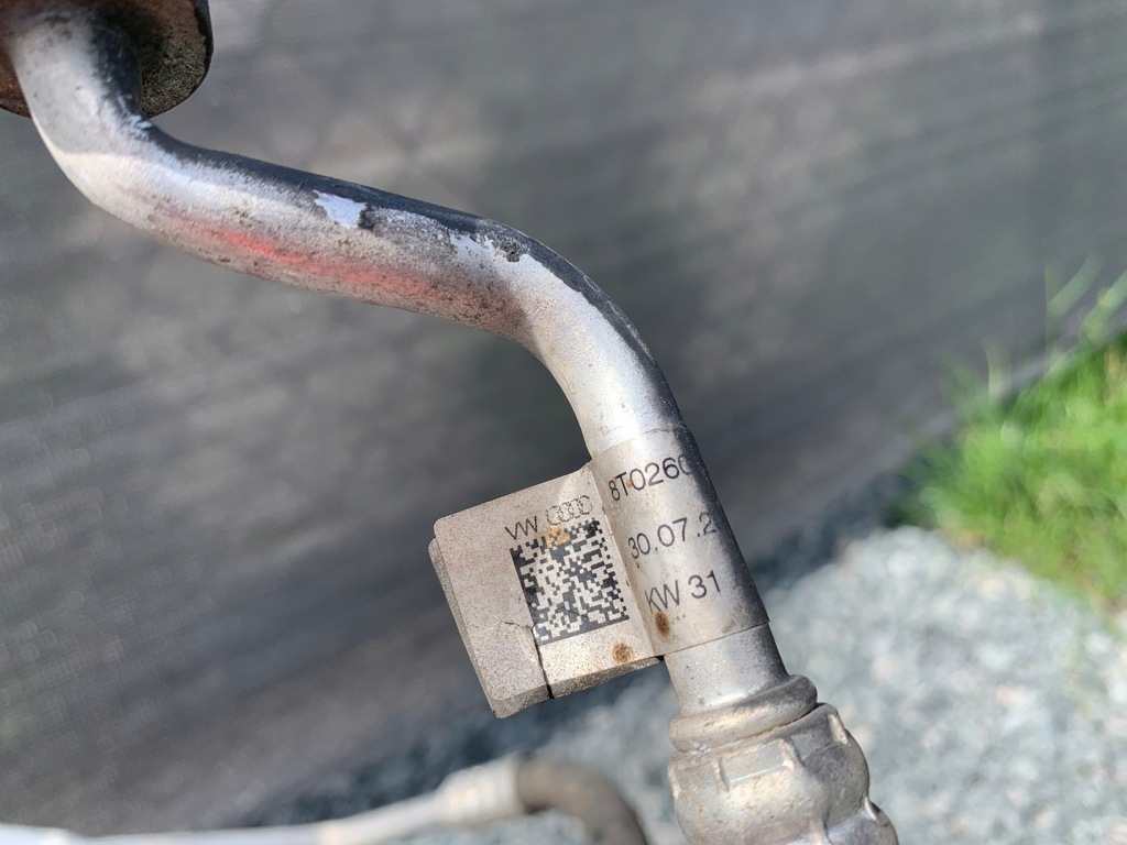 фото №9, Audi a4 b8 шланг трубки кондиціонера дроти