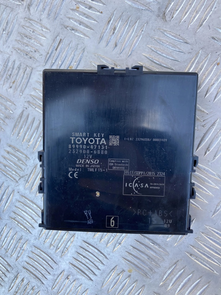 фото №1, Модуль блок керування smart key toyota prius iv 15- 1.8
