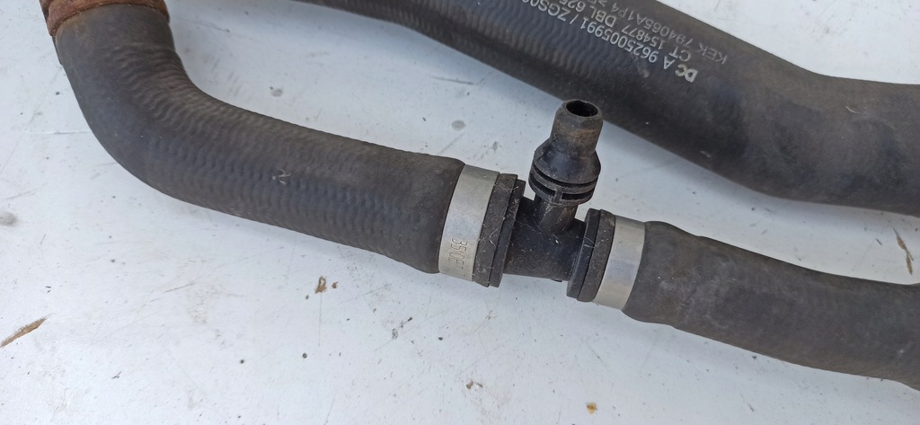 фото №7, Mercedes actros труба wąż шланг wody a9625005991