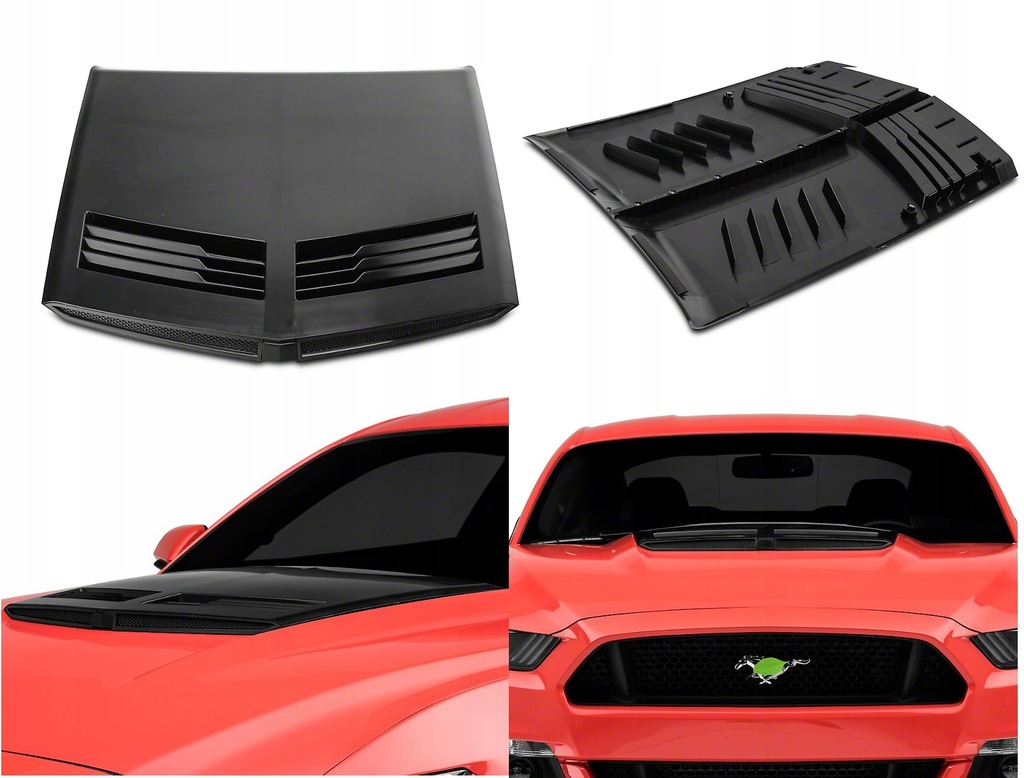 фото №1, Крышка капот ford mustang 15- nowa