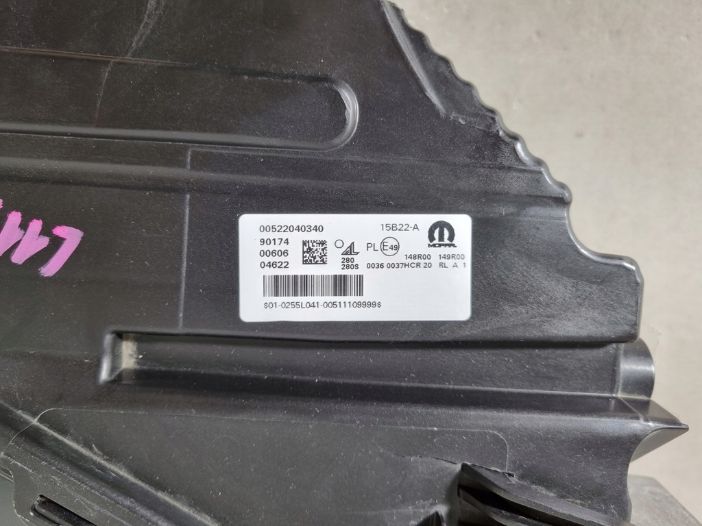 фото №14, Jeep compass lift full led лампа ліва перед фара eur