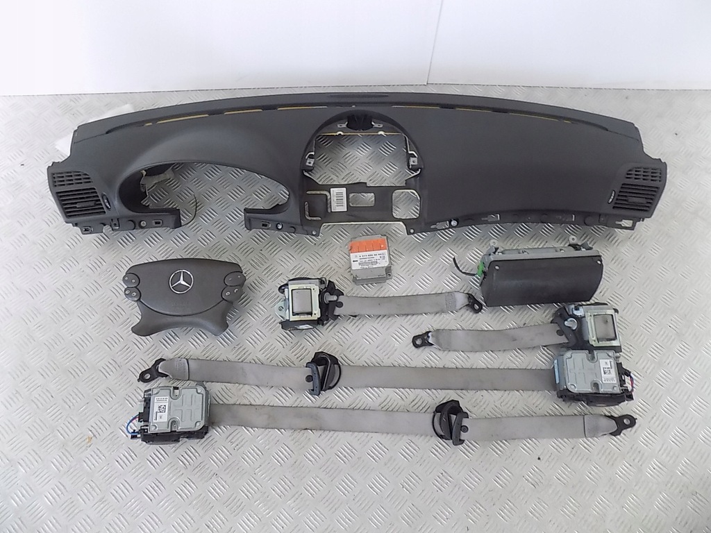 фото №1, Mercedes w211 консоль подушка безпеки ремені оригінал