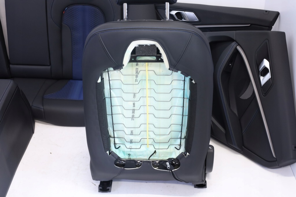 фото №7, Сиденья заднее сиденье середина салон bmw f44 kksw материал trigon / sensatec чёрный