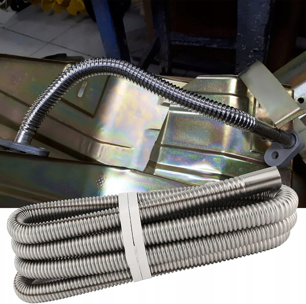 фото №8, Труба выхлопная выхлопных газов wąż выпускной отопитель вспомогательная с гаситель 200cm