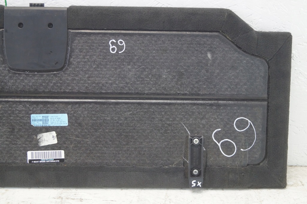 фото №10, Підлога багажника bmw x5 e70 7 легкові