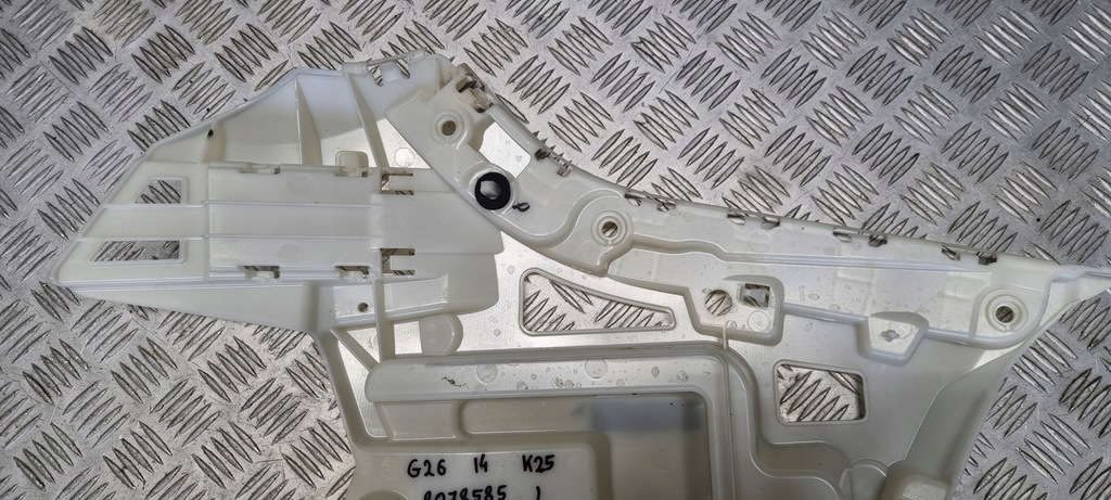 фото №13, Bmw g26 i4 m-pakiet m-p кронштейн напрямна бампера лівий задня задній 8078585