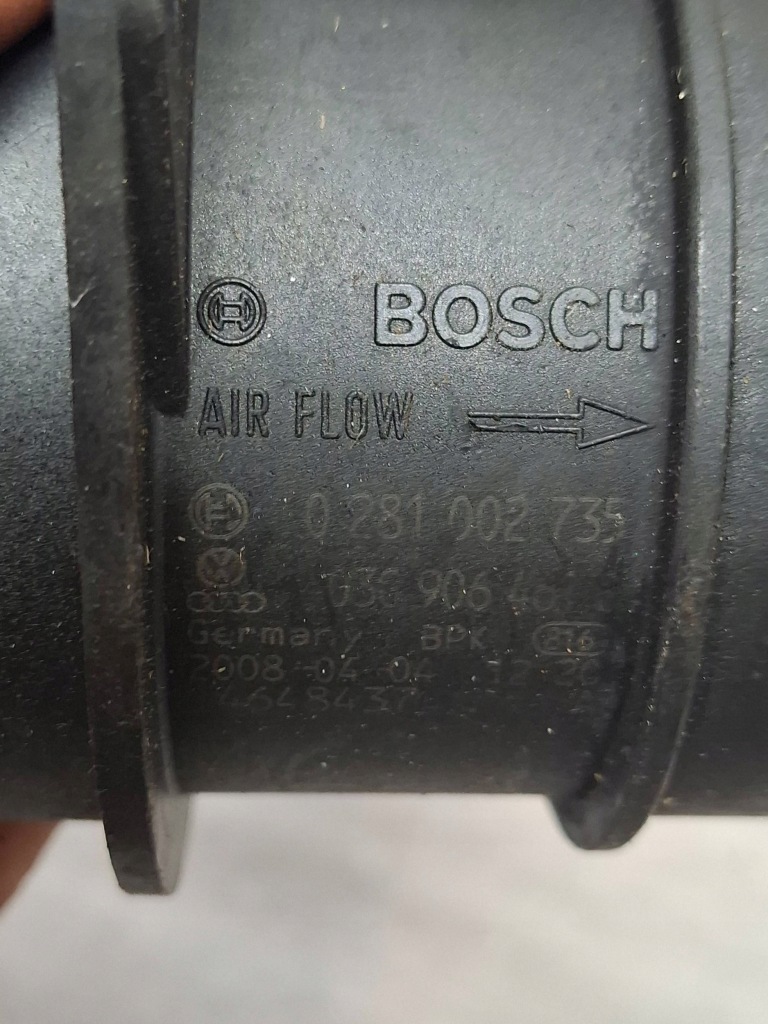 Витратомір audi a3 8p 2.0 tdi 0281002461 03g906461b 2005-2008 Недорого