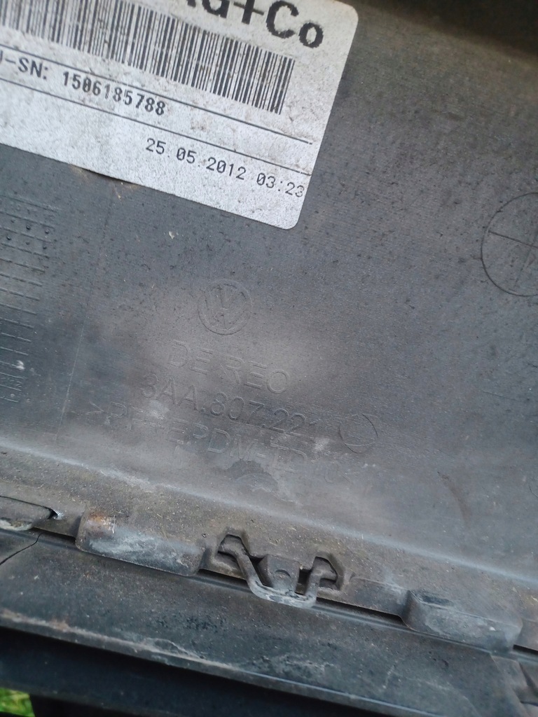 фото №14, Vw passat b7 2010 - 2014 бампер перед передній kompletny pdc 3aa807221