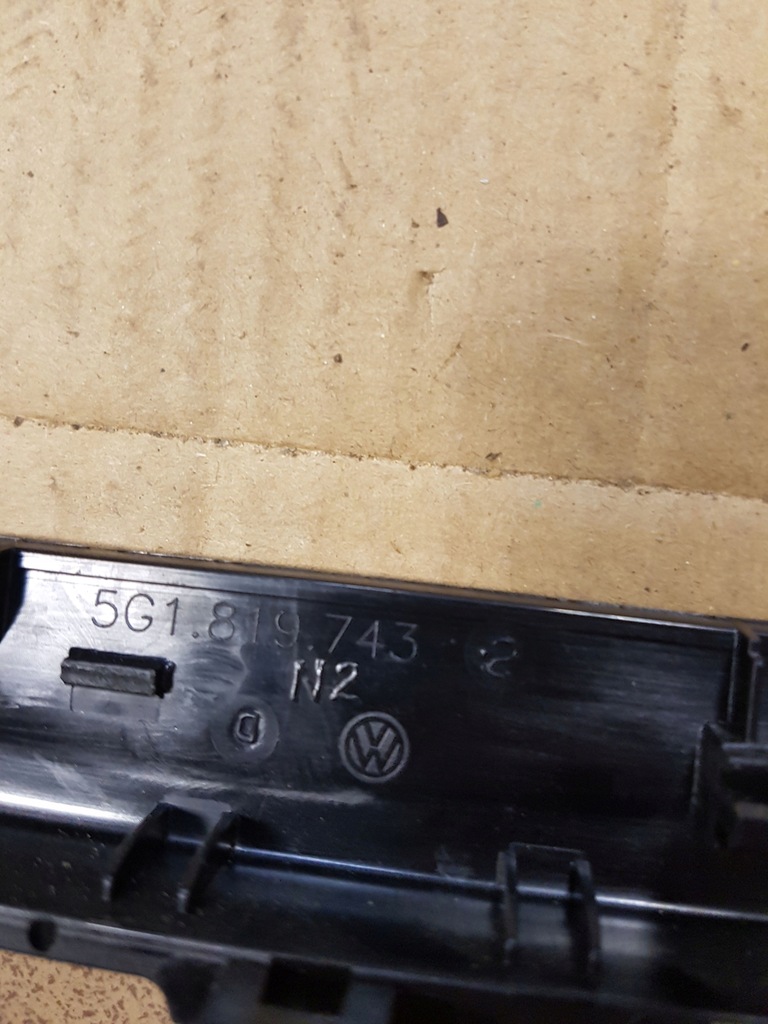 фото №11, Рамка радио навигации vw golf vii 5g1819743