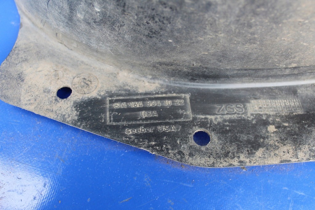 фото №5, Підкрилок передні праве перед правий частина задня mercedes w164 ml a1648841022