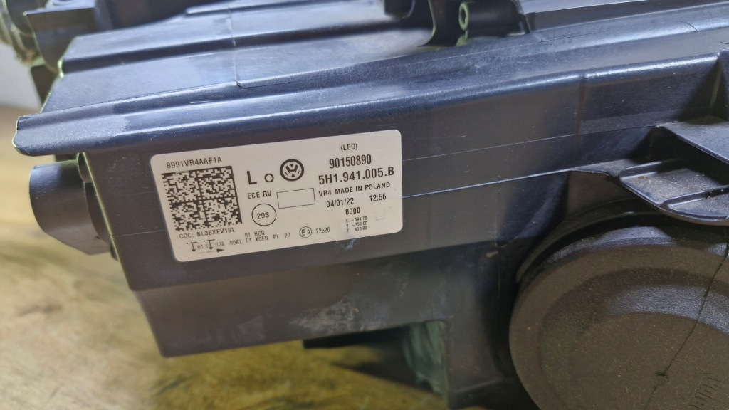 фото №11, Vw golf viii 8 5h лампа передняя левая led 5h1941005b