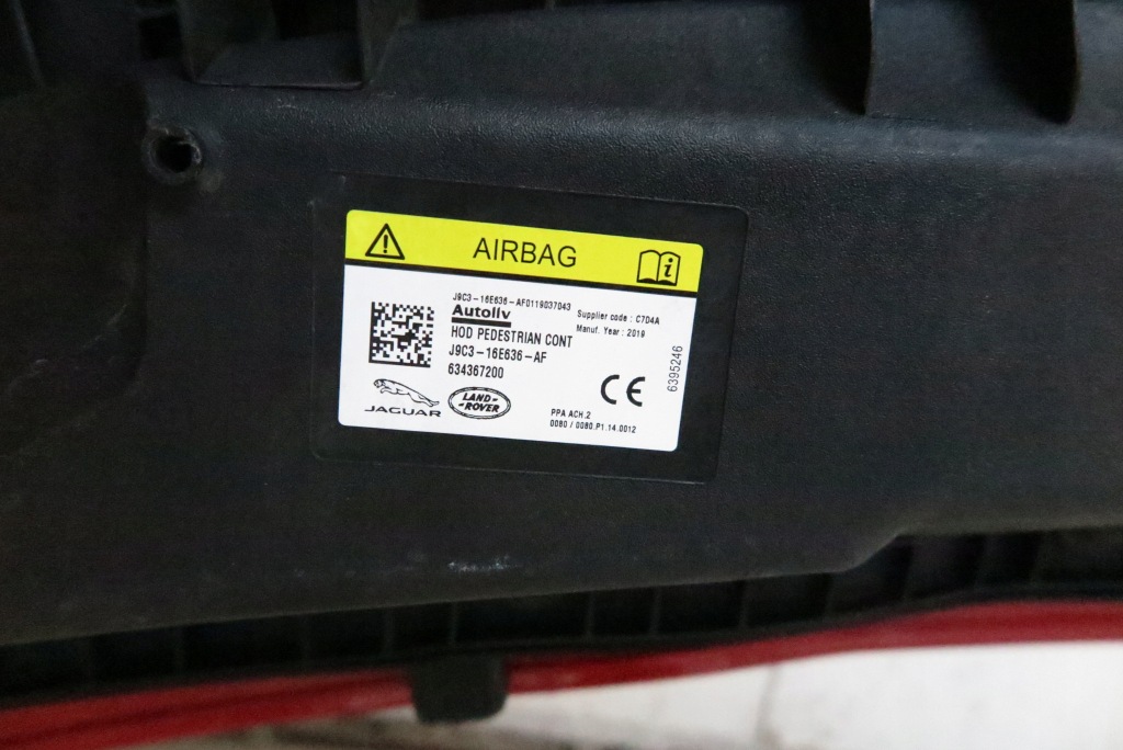 Jaguar e-pace x540 капот кришка двигуна air bag комплектна Зі Шроту