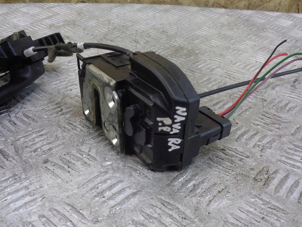 фото №6, Замок ручка дверь правый перед nissan navara d40 2005- europa