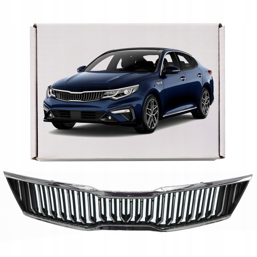 фото №1, Решітка радіатора передній решітка радіатора радіатора 86350d4500 kia optima iv jf 2018-2020