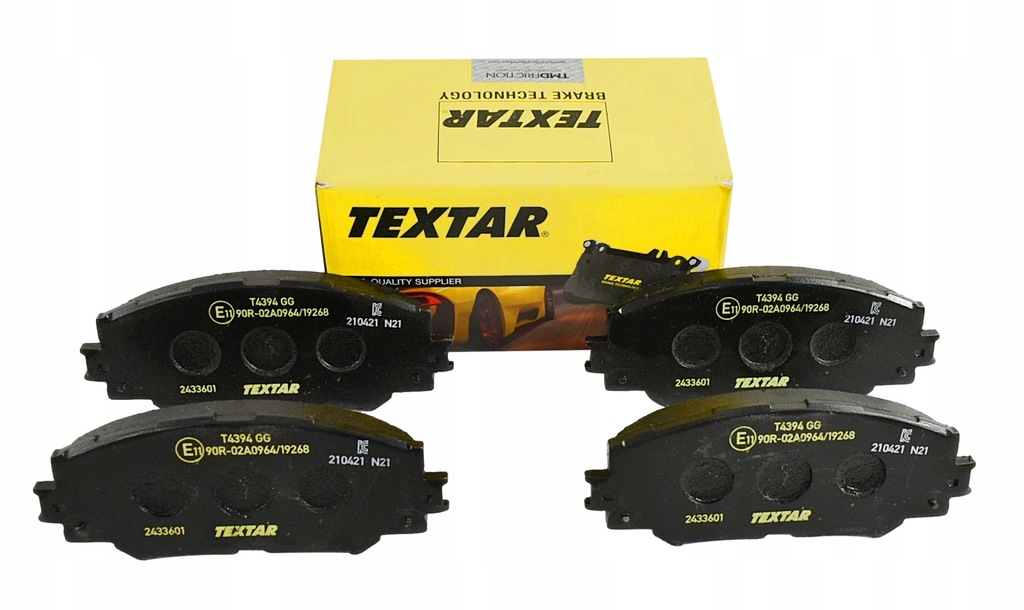 фото №1, Textar гальмівні колодки гальмівні перед toyota corolla e18