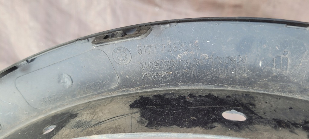 фото №8, Bmw x1 f48 молдинг крила ліва задня накладка