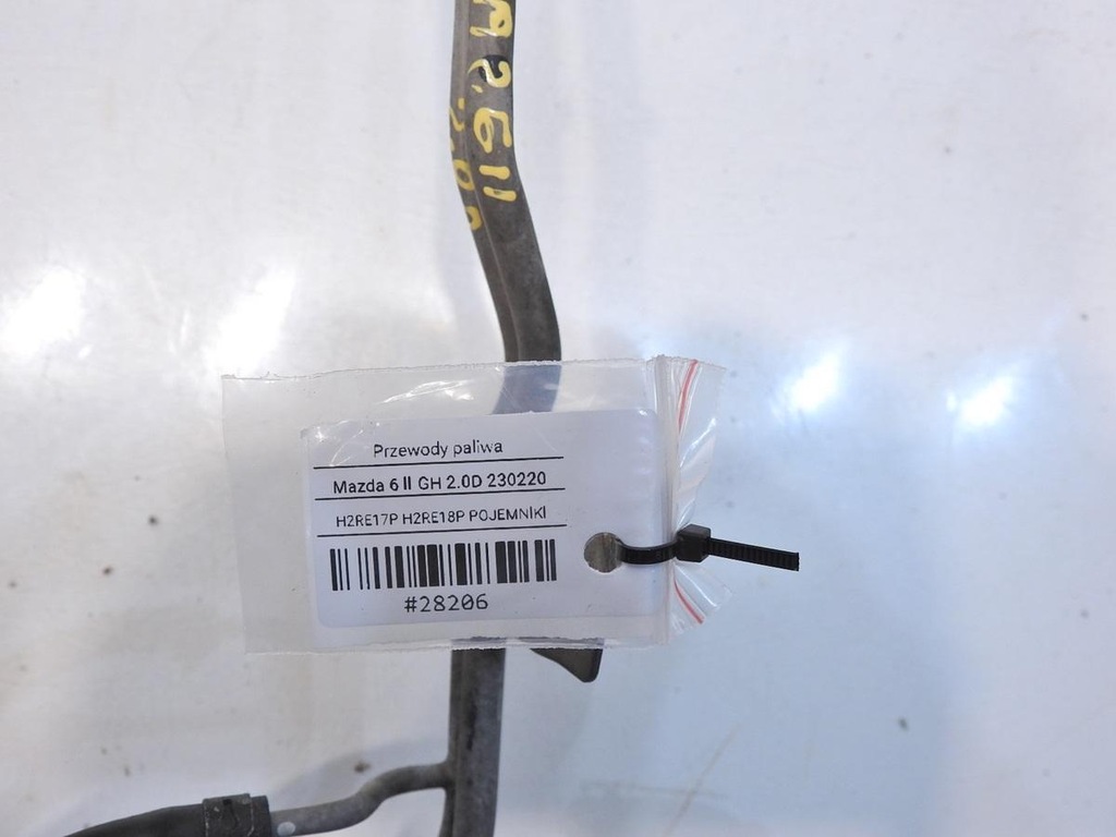 фото №6, Шланг топлива mazda 6 ii 2.0 citd