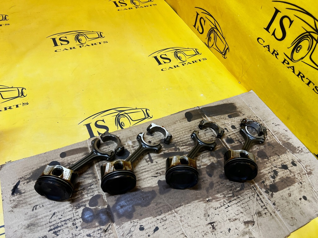 фото №1, 4 x поршень поршні шатун renault 1.3 tce h5hb470