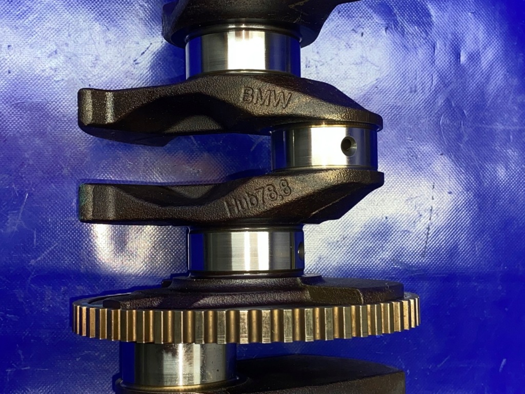 Wał коленчатый bmw x3 e60 e90 e91 e85 7529074 2.5 b n52b25a Оригинал