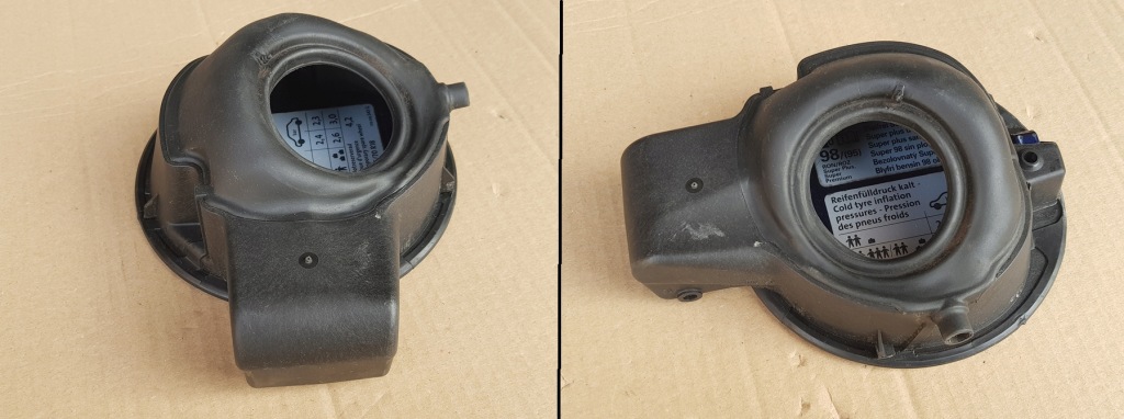 Кришка - вкладиш горловини  паливної  / vw touran 1 - 2003-2015 / - lb5n - super стан в Україні