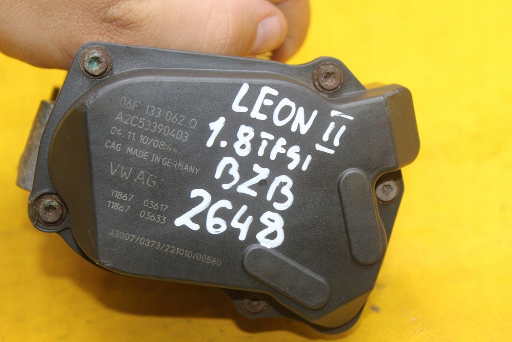 фото №8, Дроссельная заслонка seat leon ii 1.8 tfsi bzb audi skoda vw 06f133062q