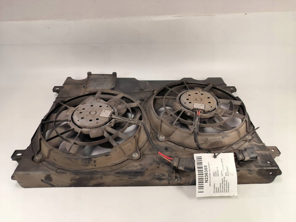 фото №7, Вентилятор радіатора 7m3959455a ford galaxy ii