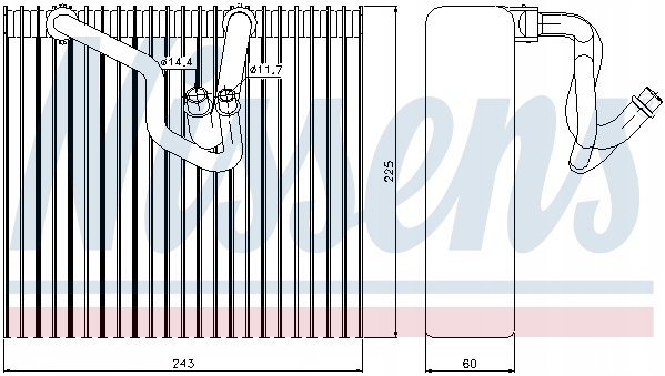 фото №10, Nissens 92187 випарник opel corsa c 00- 1.3 dti