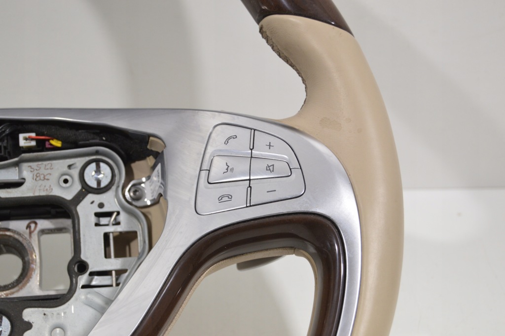 фото №6, Повітропровід бежева шкіра drewno подушка безпеки подушка mercedes s klasa w222