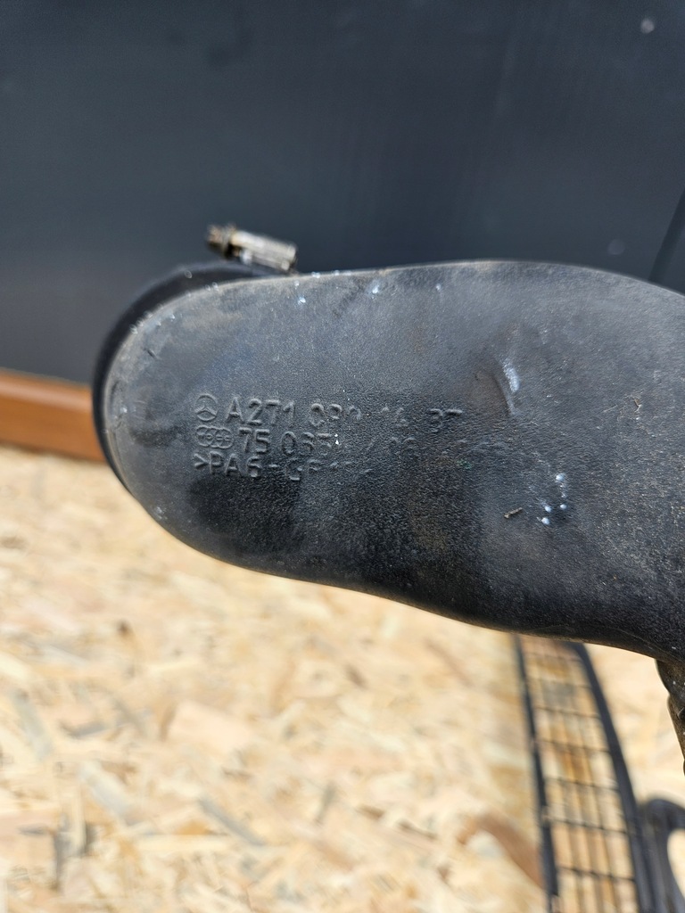 фото №6, Труба интеркулер mercedes slk w209 lift 3.0cdi a2710901437