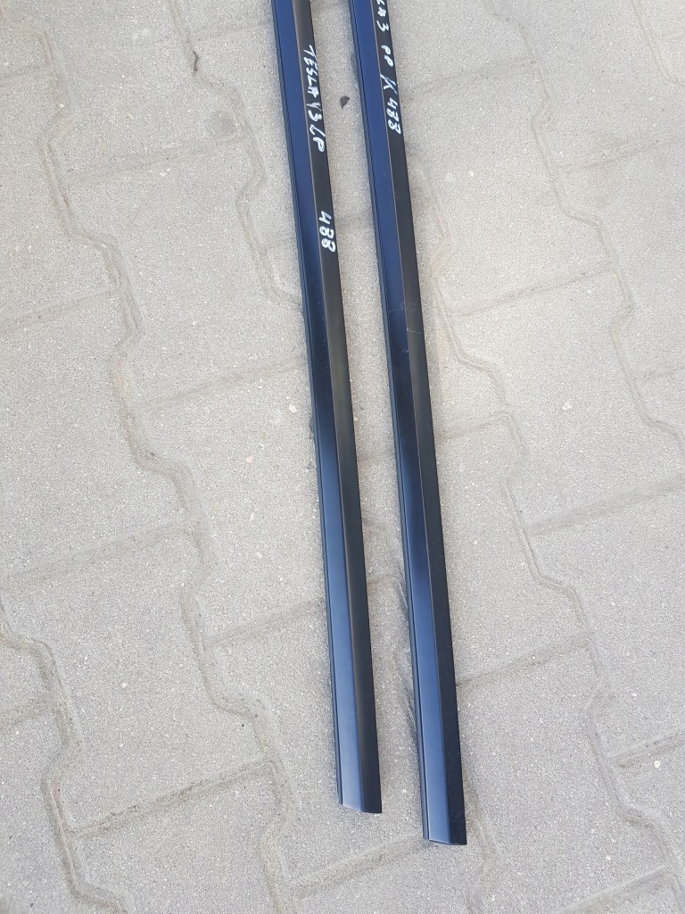 фото №3, Tesla 3 накладки двері правий перед i лівий перед