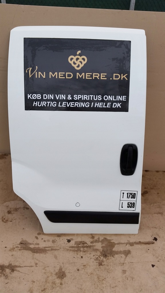 фото №1, Bipper nemo fiorino дверь правое боковой сдвижные