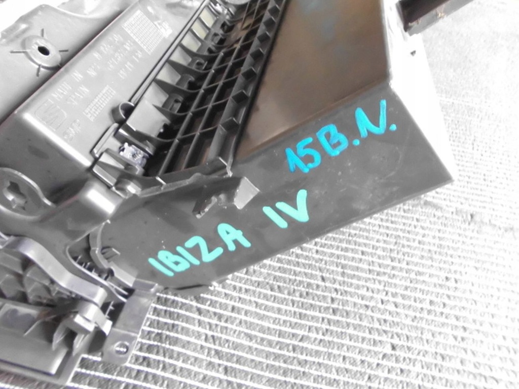 фото №7, Бардачок пасажира seat ibiza iv 6j lift 12-17 6p1857103 eu