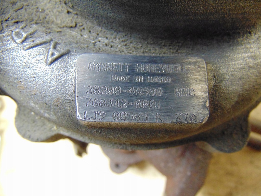 фото №16, Турбонагнетатель hyundai h1 2.5 crdi 28200-4a500