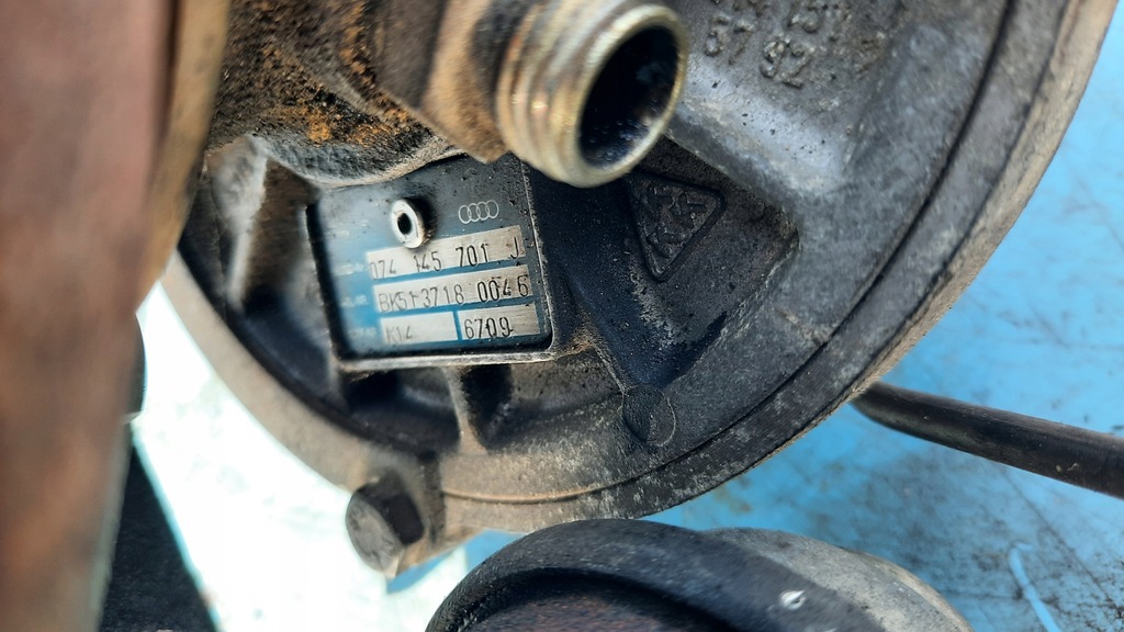 фото №7, Турбонагнетатель volvo s80 2.5 tdi 074145701j