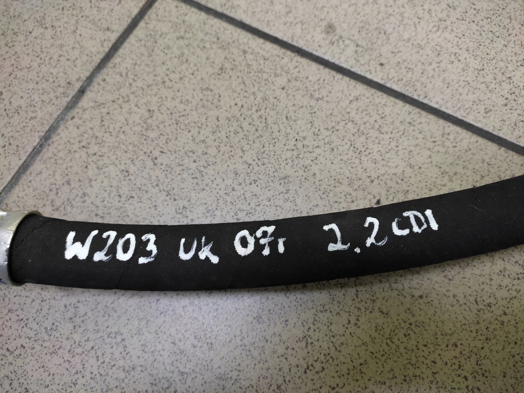 фото №5, Mercedes w203 2.2 cdi шланг трубка кондиціонера