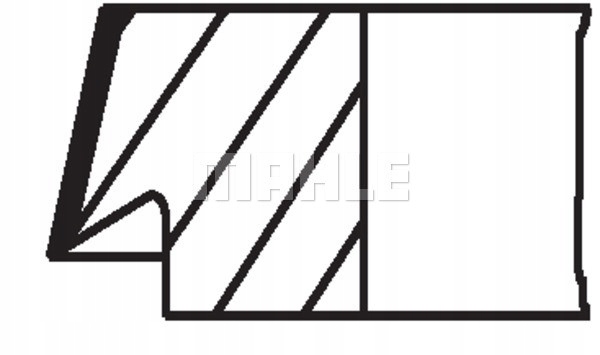 Купити 607 77 n2 mahle original кільця поршневі toyota avensis 1,6vvti 00-