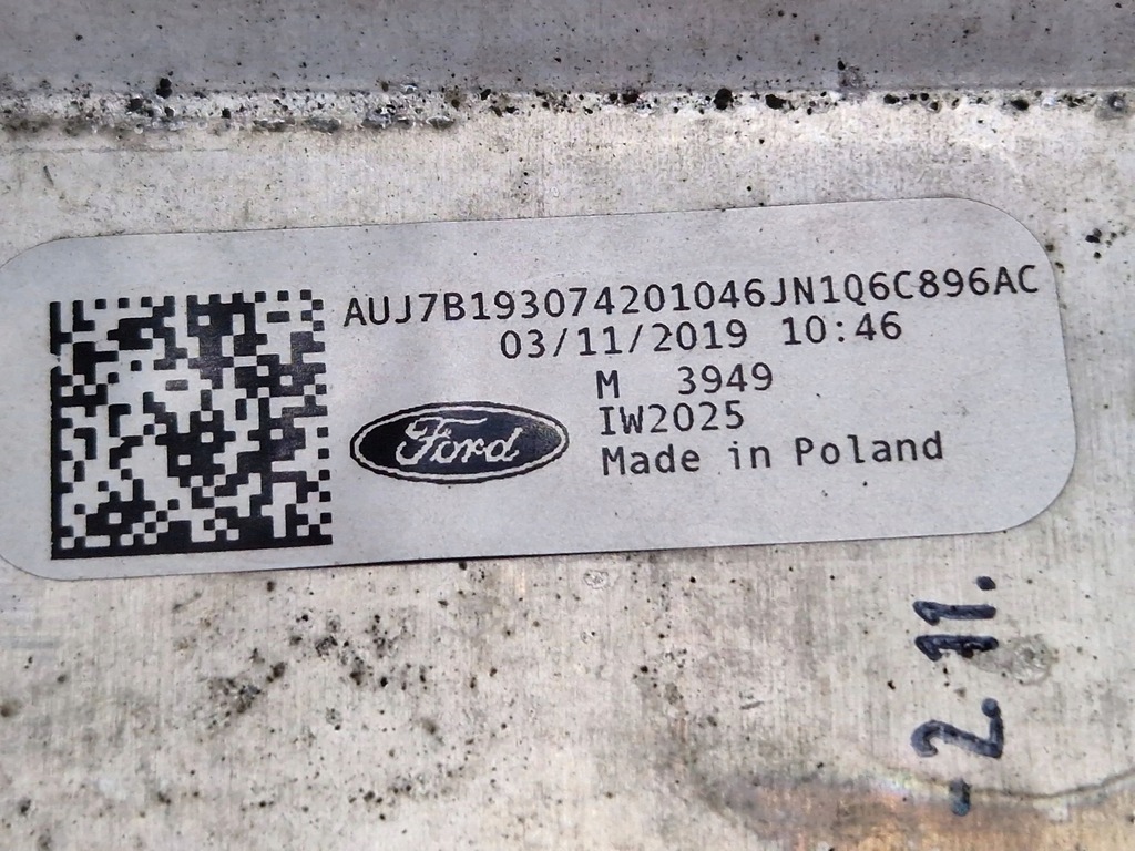 фото №7, Ford focus 2019 радіатор вихлопних газів egr