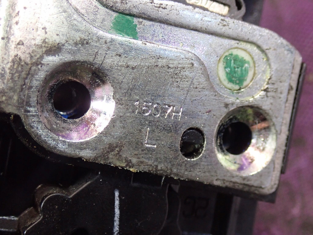 фото №7, Nissan note e11 i hb 5d 05-09 замок перед лівий 3 pin