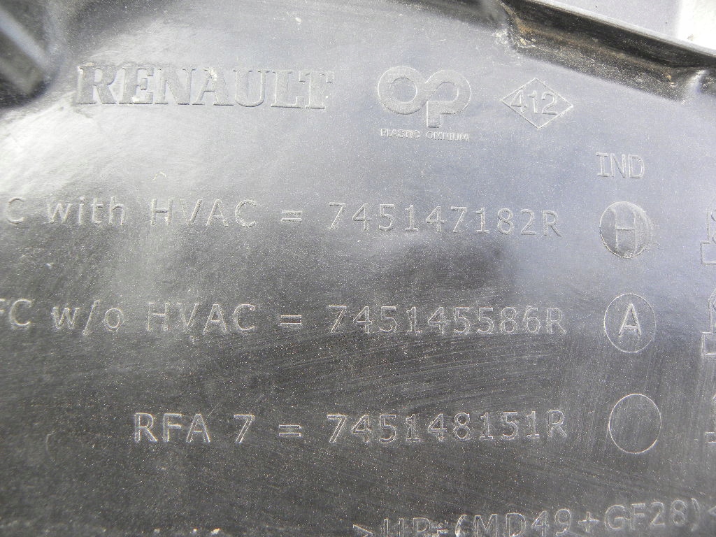 фото №5, Renault scenic iv grand -renault espace v піддон підлога багажника