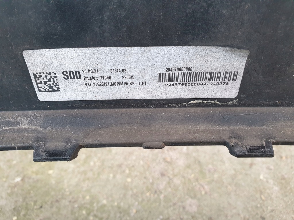 фото №6, Bmw 3 g20 g21 бампер перед m-pakiet