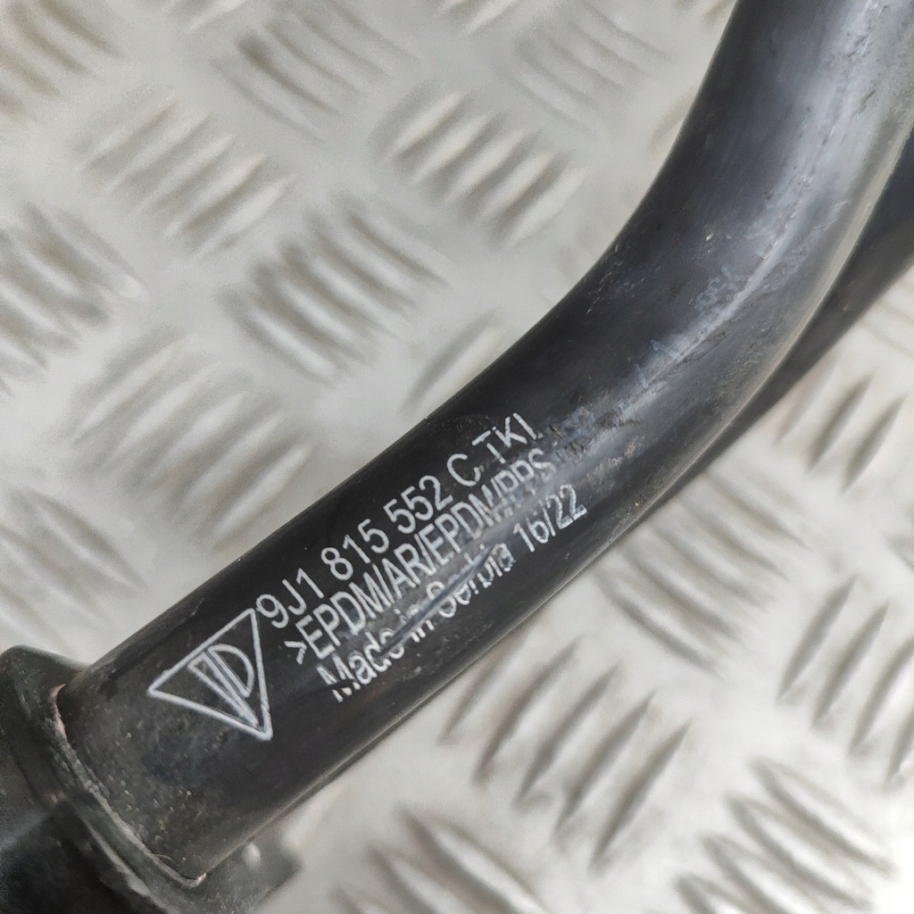 фото №6, Audi e-tron gt 2022 шланг / wąż радіатора