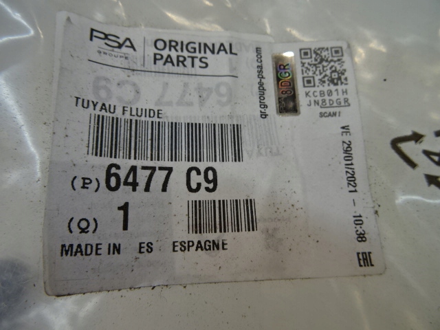 фото №12, Citroen berlingo ii peugeot partner ii 08-дроти кондиціонера 1.6 hdi