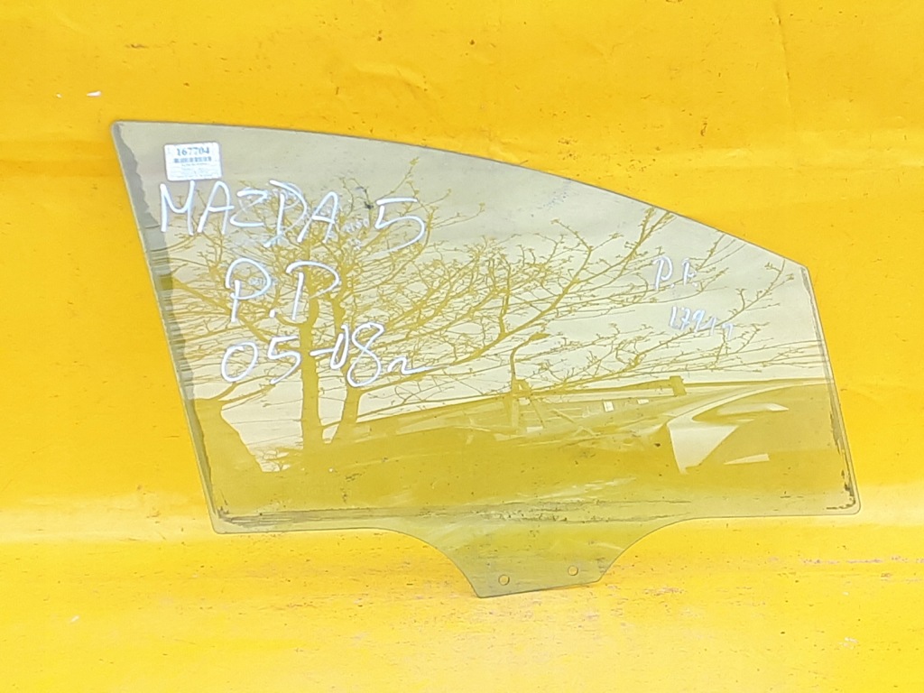 фото №3, Стекло дверь правый перед mazda 5 05-08r