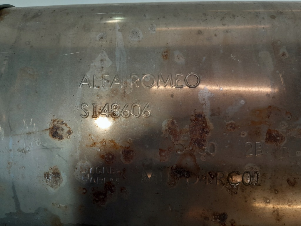 фото №5, Alfa romeo giulia 2.2d вихлоп гасник труба s148606