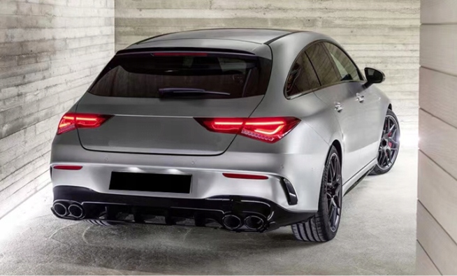 фото №12, Дифузор накладка бампера mercedes cla w118 amg