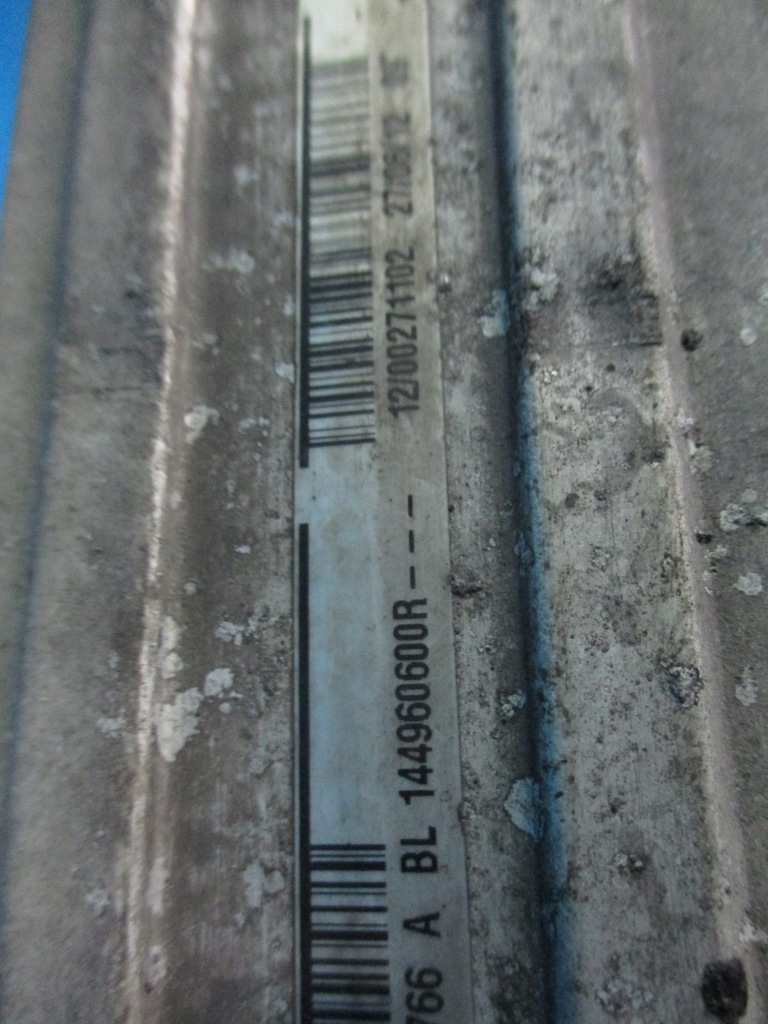 фото №3, Інтеркулер renault scenic megane iii 1.5dci 144960600r